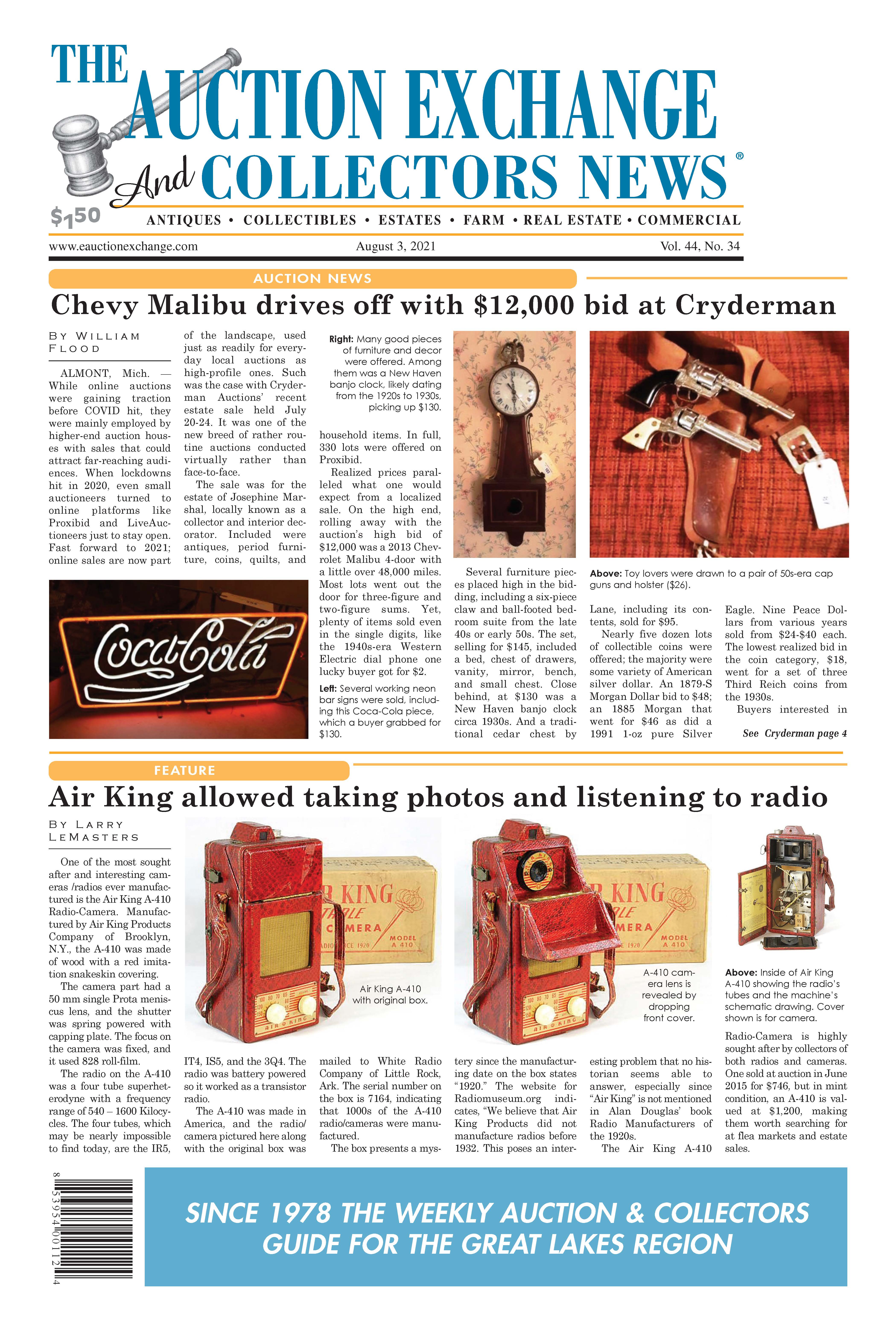 The Auction Exchange and Collectors News