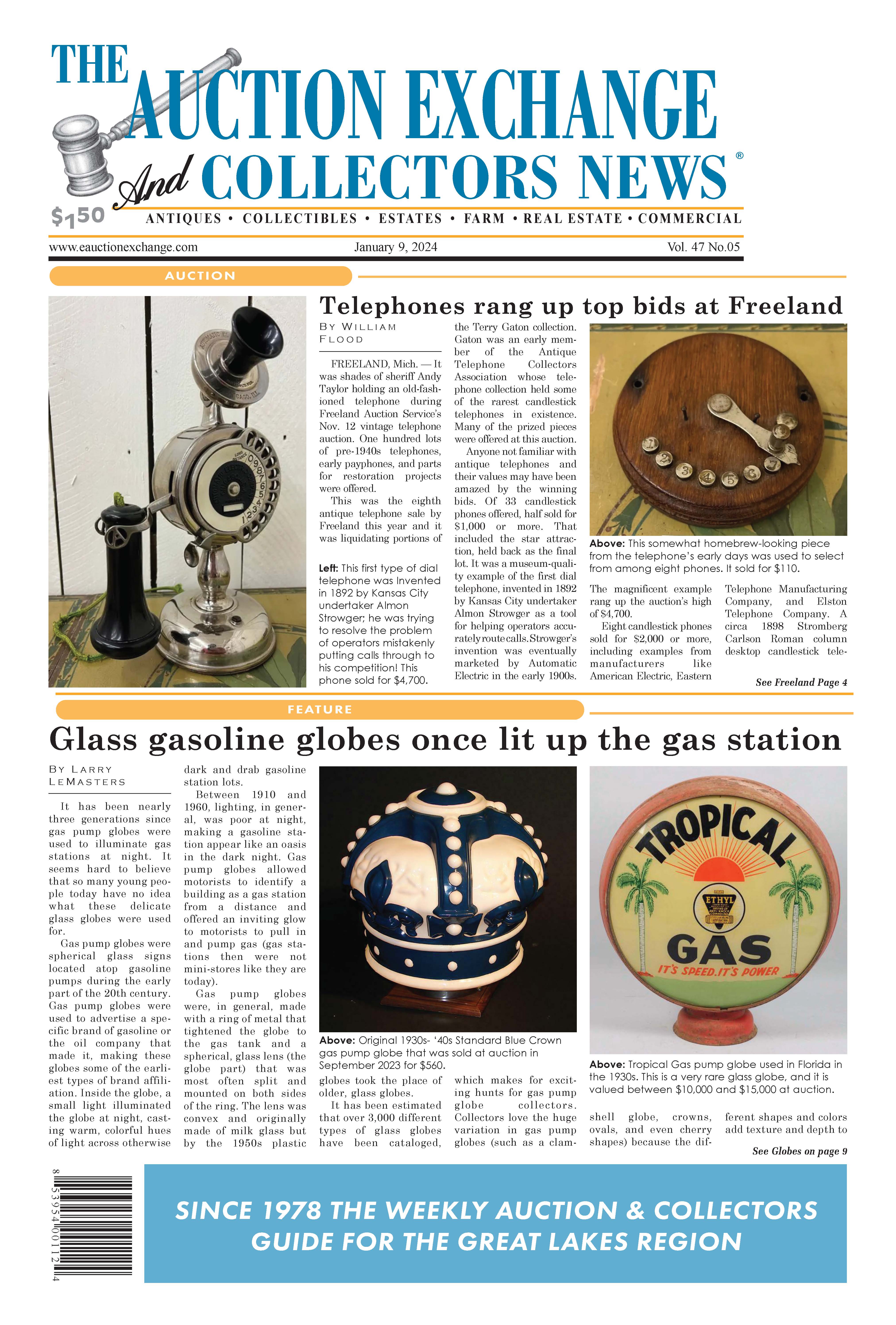 The Auction Exchange and Collectors News