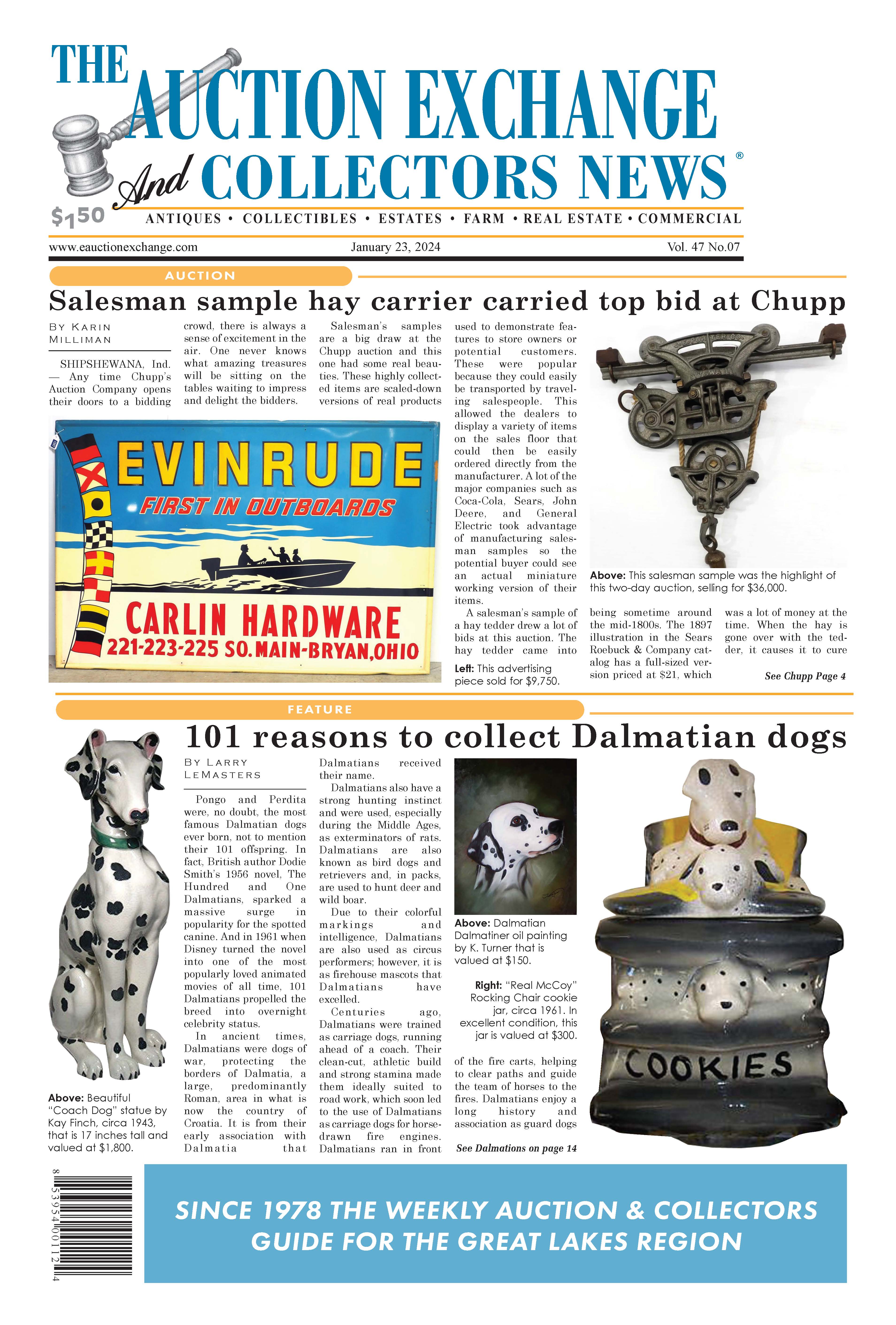 The Auction Exchange and Collectors News